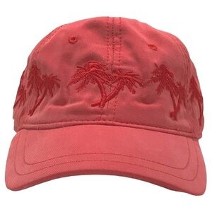 Panama Jack Palm Tree Red Ball Cap